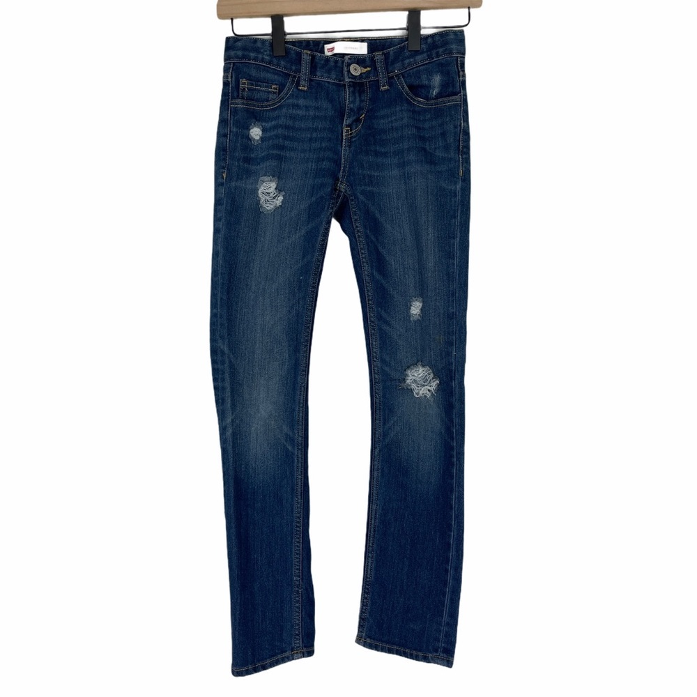 Levi’s Girls Jeans Boyfriend 8 Regular Distressed